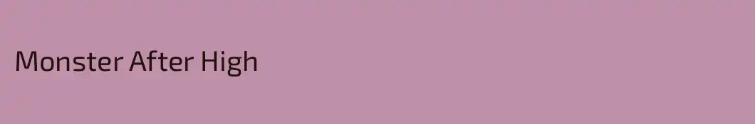 Monster After High